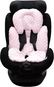 Infant Car Seat Insert, Baby Carseat Head & Body Support for Newborn, 2-In-1 Rev