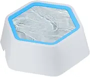 Dog Water Bowl - Puppy Spill-Proof Slow Feeder | Anti-Slip Feeder No-Splash Bowl for Messy Drinkers Outdoor Pet Animal Dogs Cats