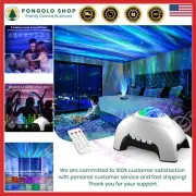 Aurora Projector with White Noise & Bluetooth Speaker for Relaxing Spaces