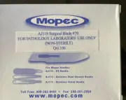 Mopec AJ119 #70 Scalpel Blades (Non Sterile) Qty. 100