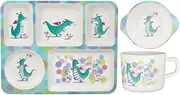 Maxwell & Williams Jedda Robaard Magical Tales Melamine 3pc Dinner Set Dragon Gift Boxed
