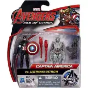 Captain America vs Ultimate Ultron Action Figure 2-Pack Marvel