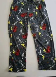 Bugs Bunny Happy Boxer Men's Minky Fleece Sleep Pajama Pants Looney Tunes XL