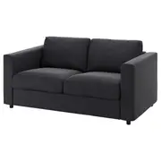 VIMLE 2-seat sofa-bed, Hillared anthracite