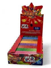 Juicy Jays Mix Flavoured 1 1/4 Rolling Smoking Papers - Box of 24 Booklets