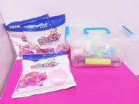 在飛比找Yahoo!奇摩拍賣優惠-【現貨快速寄出】太空玩具沙 粉紅色 動力沙 魔力沙 玩具套裝