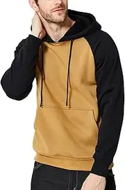 [Generic] Sweatshirts for Men Hoodie Pullover Mens Casual Zipper Hoodie Splicing Large Size Sweater Hoodie Men Graphic