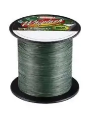 Berkley Whiplash BulkSpool Dyneema LoVis Green BRAID 30lb 0.10mm 2000 m 2200 Yds