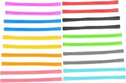jojofuny 20pcs Assorted Elastic Bands for Notebooks Journal Strap Wraps for Scrapbooking Office Supplies and Organization Convenient Practical Fixing Elastic Bands