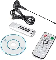 TV Stick Receiver Sunzimeng Car TV Receiver DVB-T Digital TV Receiver HDMI USB DVB-T with Remote Control (Silver) (Color : Silver)