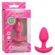 CheekyT Vibrating Glow-In-The-Dark Butt Plug