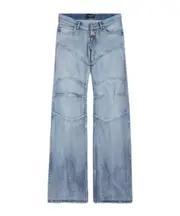 Balenciaga Fitted Low-Waist Jeans S,XS,L,M light blue