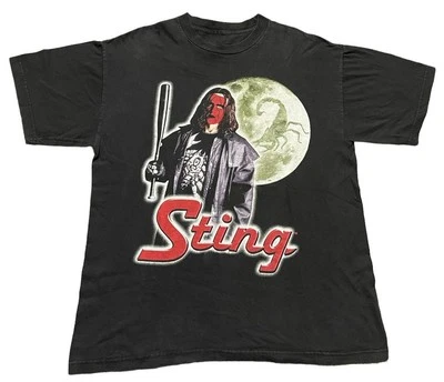 Sting NWO Scorpion WCW Vintage T-Shirt 1990 Reprint NEW