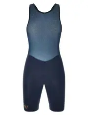 Santini Unico Women's Bib Shorts - navy blue Size 3XL