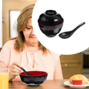 Heat-resistant Multi-function Noodle Bowl Miso Soup Container Kitchen