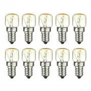10Pcs Himalayan Salt Lamp Globe Bulb Light Bulbs Heat Resisting 7W/15W E14