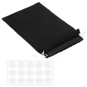 Portable Blackout Curtains, 118" x 57" with 15 Stick-on Tabs
