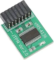 14 Pin TPM 2.0 Encryption Security Module for Motherboard - High Security with Wide Applicability for AMD B550, B450, B460
