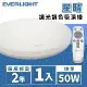 【Everlight 億光】LED 50W 星晴 調光調色吸頂燈 附遙控器 全電壓 1入