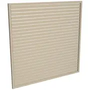 ProtectorAl 1001-2000W X 1001-2000H Paperbark Aluminium Welded Slat Panel Horizontal 9mm Gap