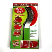 EZ Slice Right Watermelon Cantaloupe Honey Dew Cake Slicer As Seen On Tv