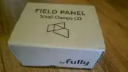 NEW (2) Fully Panel Clamps Silver for Field Panel Privacy Desk Screen