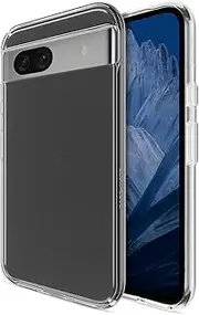 [Case-Mate] Google Pixel 8a Case 2024 Model, 6.1" - 12FT Drop Protection Phone Case - Wireless Charging Cover for Pixel 8a w/Anti-Fingerprint & Anti-Scratch Coating - Signature Clear