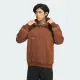 【adidas 愛迪達】上衣 男款 長袖上衣 帽T 運動 亞規 ST FL HOODIE 咖啡 IQ1365