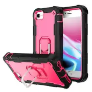 MCC Stylish Shockproof iPhone 6 6s Case Cover Apple iPhone6 Heavy Duty [Black+Magenta]