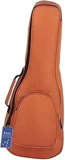 Oshhni Padded Ukulele Bag Thickened Ukulele Gig Bag Carry Case Cartoon Musical Note Sturdy Waterproof Ukulele Backpack for Concert