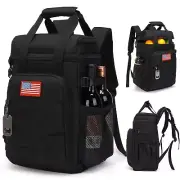 Tactical Backpack Cooler,Lunch Backpack for Men Adults Work with Handle，S