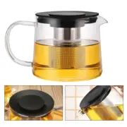Heating Teapot Glass Stovetop Safe Resistant Teapots Large with Infuser