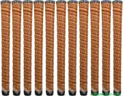 Super Stroke Traxion Wrap Golf Grips Standard Size Tan/Copper CORE 60R Set of 11