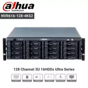 Dahua NVR616-128-4KS2 128 Channels 3U 16HDD H.265+ NVR AI Network Video Recorder