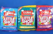 New COLES Lot of 3 Unopened LITTLE SHOP MINI COLLECTABLE Limited Edition Toys