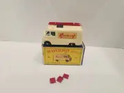 MATCHBOX LESNEY REGULAR WHEELS #62b TV Service Van -RENTASET-Decals BPW In Box