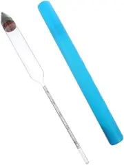SEWOART 2pcs Hydrometer Pool Salt Hydrometer Aquarium Salt Tester for Saltwater Aquarium for Tanks Plant Pond Saltwater Thermometer Marine Water Tank Glass