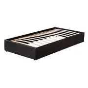 PU Leather Single Bed Ensemble Frame