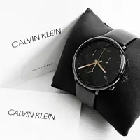 在飛比找樂天市場購物網優惠-美國百分百【全新真品】Calvin Klein 手錶腕錶 皮