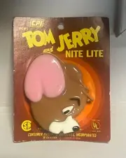 Vintage 1974 Tom and Jerry Nite Lite CPI MGM Immaculate Original Packaging