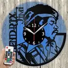 LED Clock Jimi Hendrix LED Light Vinyl Record Wall Clock LED Wall Clock 2911