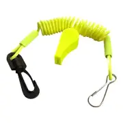 JLP Intended for Quick Cord Replacement Lanyard Whistle Swivel & Steel Clip Neon