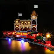 LED Light Kit Compatible with Lego Disney Train and Station - Lighting Set for