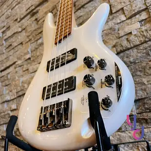 現貨可分期 贈終身保固 Ibanez SR300 E 高階 主動式 電 貝斯 BASS 珍珠白 公司貨 印尼廠