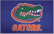 FANMATS 4157 Florida Gators Starter Mat Accent Rug - 19in. x 30in. | Sports Fan Home Decor Rug and Tailgating Mat - Gator Head Primary Logo