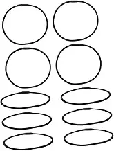 Zerodeko 10pcs Shock Mount Mic Holder Rubber Bands Elastic Ropes For Condenser Microphone Stand Anti-vibration And Noise Reduction Cord