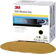3M 00912 Hookit Gold 3" P500A Grit Disc