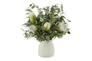 Rogue Artificial Australis Protea Banksia Eucalyptus Leaves Mix In Maliah Pot