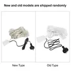 192 LED Fairy Net Light Curtain String Warm White Indoor Outdoor Party Decor