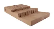 Shun 15 Slot In-Drawer Bamboo Knife Tray